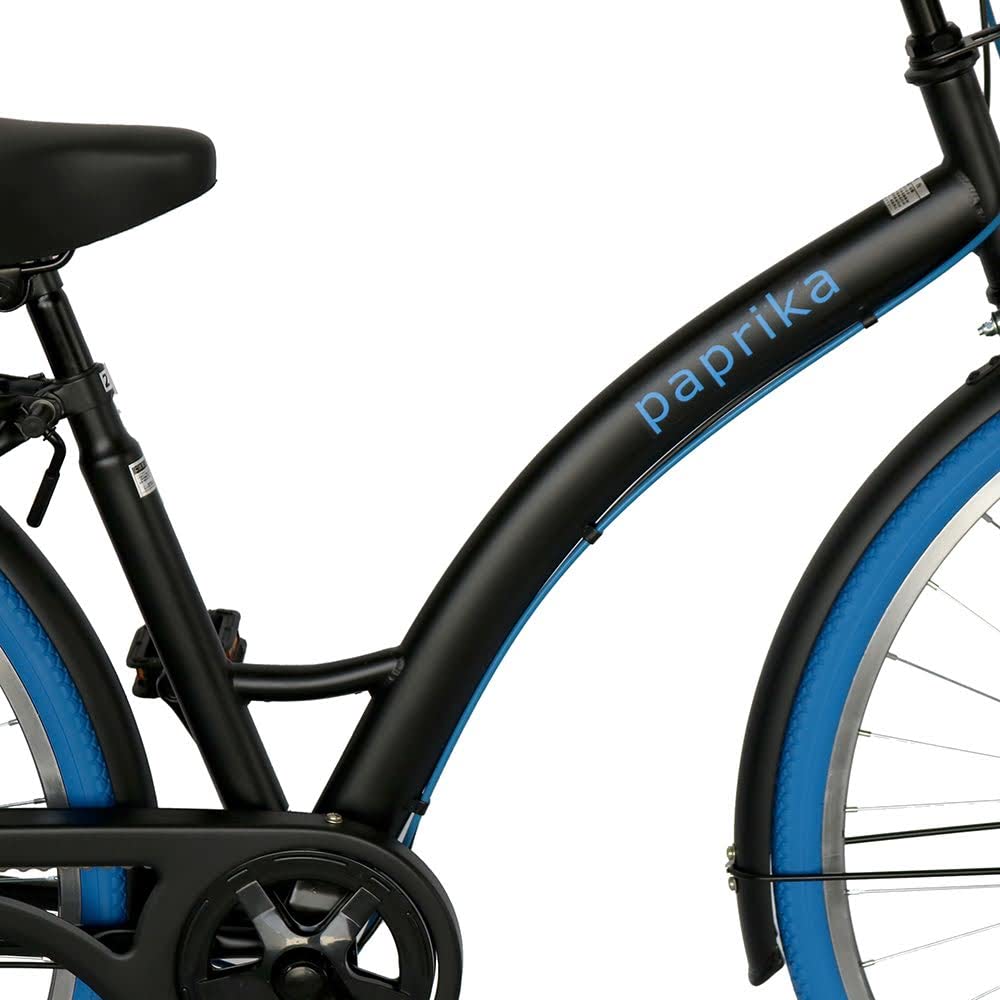 Amazon | 自転車 27インチ シティ車 外装6段ギア おしゃれな